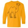 Heavy Cotton Youth Long Sleeve T-Shirt. Thumbnail