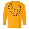 Heavy Cotton Youth Long Sleeve T-Shirt. Thumbnail