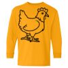 Heavy Cotton Youth Long Sleeve T-Shirt. Thumbnail