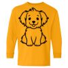 Heavy Cotton Youth Long Sleeve T-Shirt. Thumbnail
