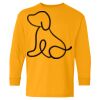 Heavy Cotton Youth Long Sleeve T-Shirt. Thumbnail