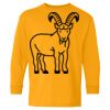 Heavy Cotton Youth Long Sleeve T-Shirt. Thumbnail