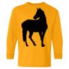 Heavy Cotton Youth Long Sleeve T-Shirt. Thumbnail