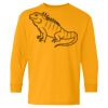 Heavy Cotton Youth Long Sleeve T-Shirt. Thumbnail