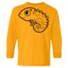 Heavy Cotton Youth Long Sleeve T-Shirt. Thumbnail