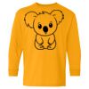 Heavy Cotton Youth Long Sleeve T-Shirt. Thumbnail