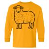 Heavy Cotton Youth Long Sleeve T-Shirt. Thumbnail