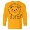 Heavy Cotton Youth Long Sleeve T-Shirt. Thumbnail