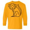 Heavy Cotton Youth Long Sleeve T-Shirt. Thumbnail