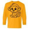 Heavy Cotton Youth Long Sleeve T-Shirt. Thumbnail