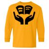 Heavy Cotton Youth Long Sleeve T-Shirt. Thumbnail