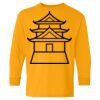 Heavy Cotton Youth Long Sleeve T-Shirt. Thumbnail