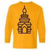 Heavy Cotton Youth Long Sleeve T-Shirt. Thumbnail