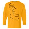 Heavy Cotton Youth Long Sleeve T-Shirt. Thumbnail