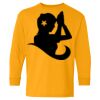 Heavy Cotton Youth Long Sleeve T-Shirt. Thumbnail