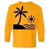 Heavy Cotton Youth Long Sleeve T-Shirt. Thumbnail