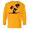 Heavy Cotton Youth Long Sleeve T-Shirt. Thumbnail