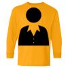 Heavy Cotton Youth Long Sleeve T-Shirt. Thumbnail