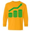 Heavy Cotton Youth Long Sleeve T-Shirt. Thumbnail