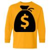Heavy Cotton Youth Long Sleeve T-Shirt. Thumbnail