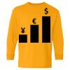 Heavy Cotton Youth Long Sleeve T-Shirt. Thumbnail