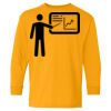 Heavy Cotton Youth Long Sleeve T-Shirt. Thumbnail