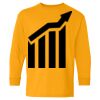 Heavy Cotton Youth Long Sleeve T-Shirt. Thumbnail