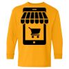 Heavy Cotton Youth Long Sleeve T-Shirt. Thumbnail