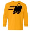 Heavy Cotton Youth Long Sleeve T-Shirt. Thumbnail