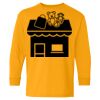 Heavy Cotton Youth Long Sleeve T-Shirt. Thumbnail