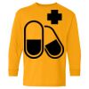 Heavy Cotton Youth Long Sleeve T-Shirt. Thumbnail