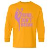 Heavy Cotton Youth Long Sleeve T-Shirt. Thumbnail