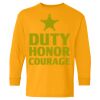 Heavy Cotton Youth Long Sleeve T-Shirt. Thumbnail