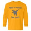 Heavy Cotton Youth Long Sleeve T-Shirt. Thumbnail