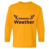 Heavy Cotton Youth Long Sleeve T-Shirt. Thumbnail