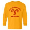 Heavy Cotton Youth Long Sleeve T-Shirt. Thumbnail