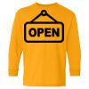 Heavy Cotton Youth Long Sleeve T-Shirt. Thumbnail