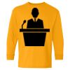 Heavy Cotton Youth Long Sleeve T-Shirt. Thumbnail
