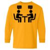 Heavy Cotton Youth Long Sleeve T-Shirt. Thumbnail