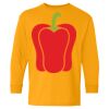 Heavy Cotton Youth Long Sleeve T-Shirt. Thumbnail