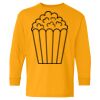 Heavy Cotton Youth Long Sleeve T-Shirt. Thumbnail