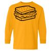 Heavy Cotton Youth Long Sleeve T-Shirt. Thumbnail