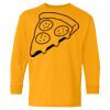 Heavy Cotton Youth Long Sleeve T-Shirt. Thumbnail