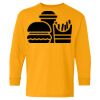 Heavy Cotton Youth Long Sleeve T-Shirt. Thumbnail