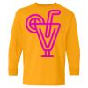 Heavy Cotton Youth Long Sleeve T-Shirt. Thumbnail