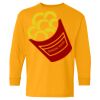 Heavy Cotton Youth Long Sleeve T-Shirt. Thumbnail
