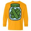 Heavy Cotton Youth Long Sleeve T-Shirt. Thumbnail