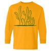 Heavy Cotton Youth Long Sleeve T-Shirt. Thumbnail