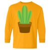 Heavy Cotton Youth Long Sleeve T-Shirt. Thumbnail