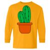 Heavy Cotton Youth Long Sleeve T-Shirt. Thumbnail